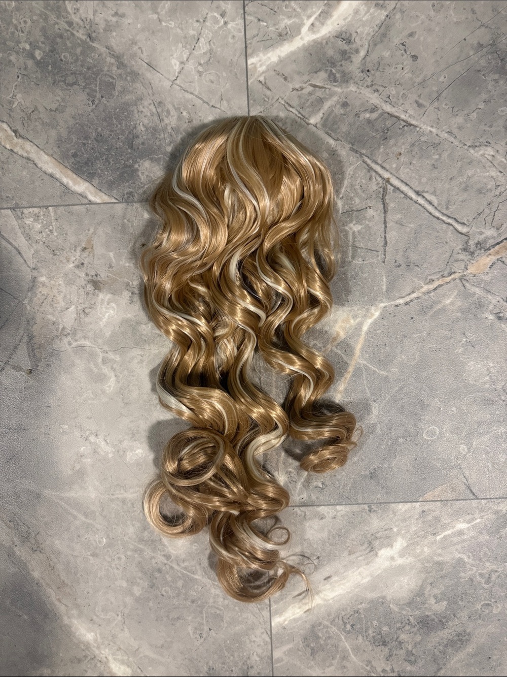 2/$40. 24” Synthetic Wavy Clip in Ponytail Hairpiece - Natural Blonde